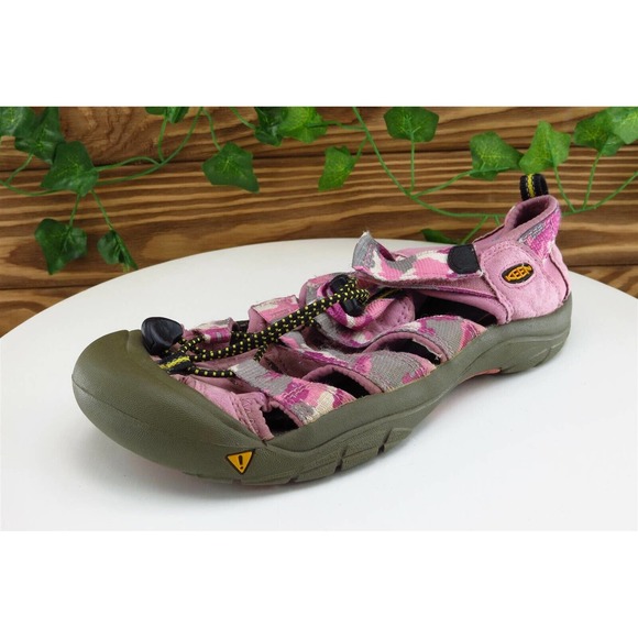 KEEN Youth Girls Shoes Size 5 M Pink Sport Fabric - Picture 1 of 7